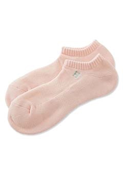 Hエンブロイダリー パイルスニーカーソックス