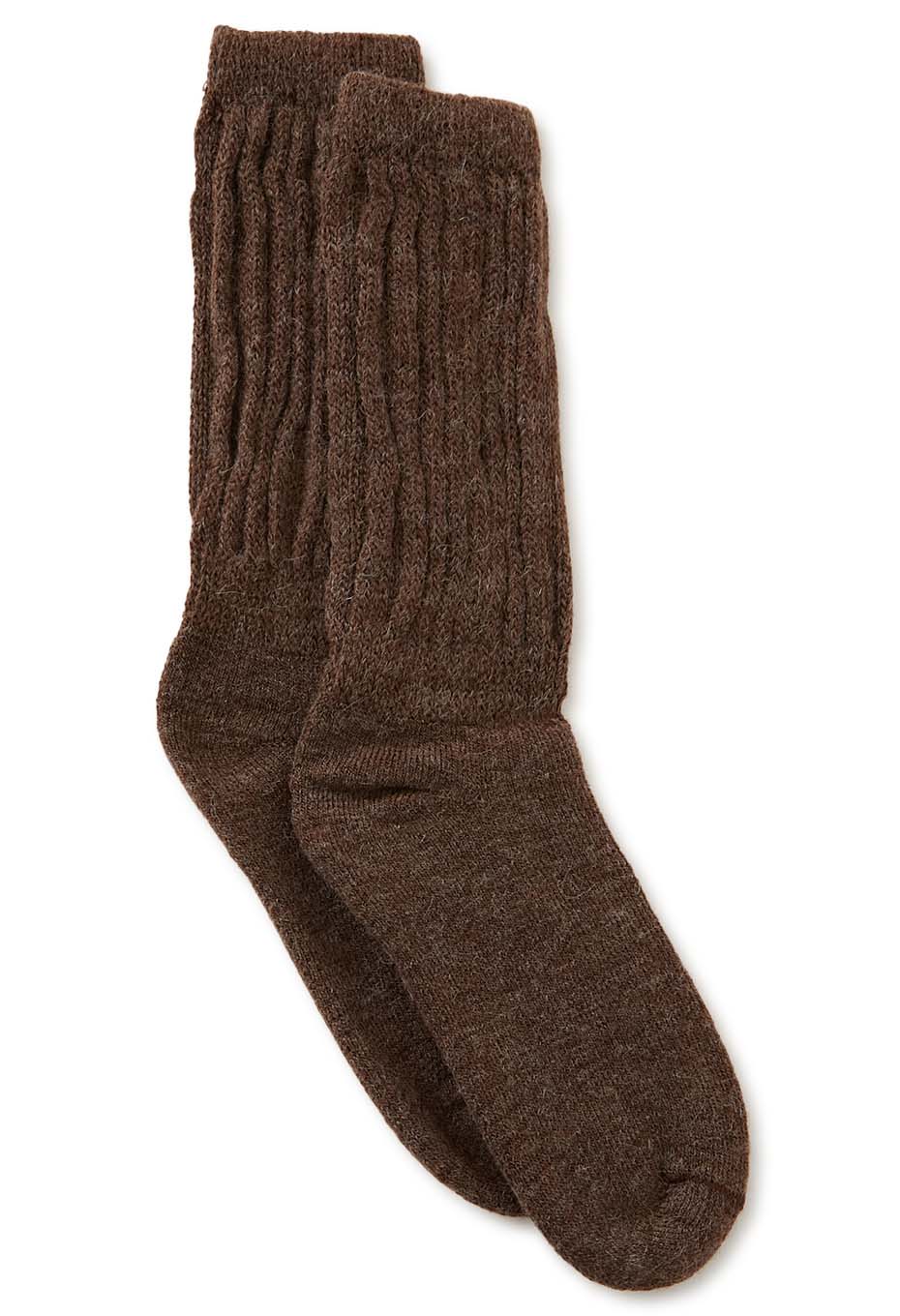 CHAMULA Alpaca Loose Rib Socks