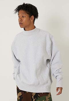 CAMBER /SPECIAL EDITION #238PC Cross Knit Mock Neck Pullover