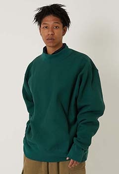 CAMBER /SPECIAL EDITION #238PC Cross Knit Mock Neck Pullover 2XL