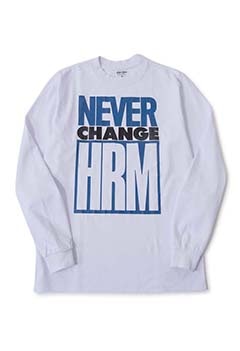 NEVER CHANGE HRM ロングスリーブTシャツ