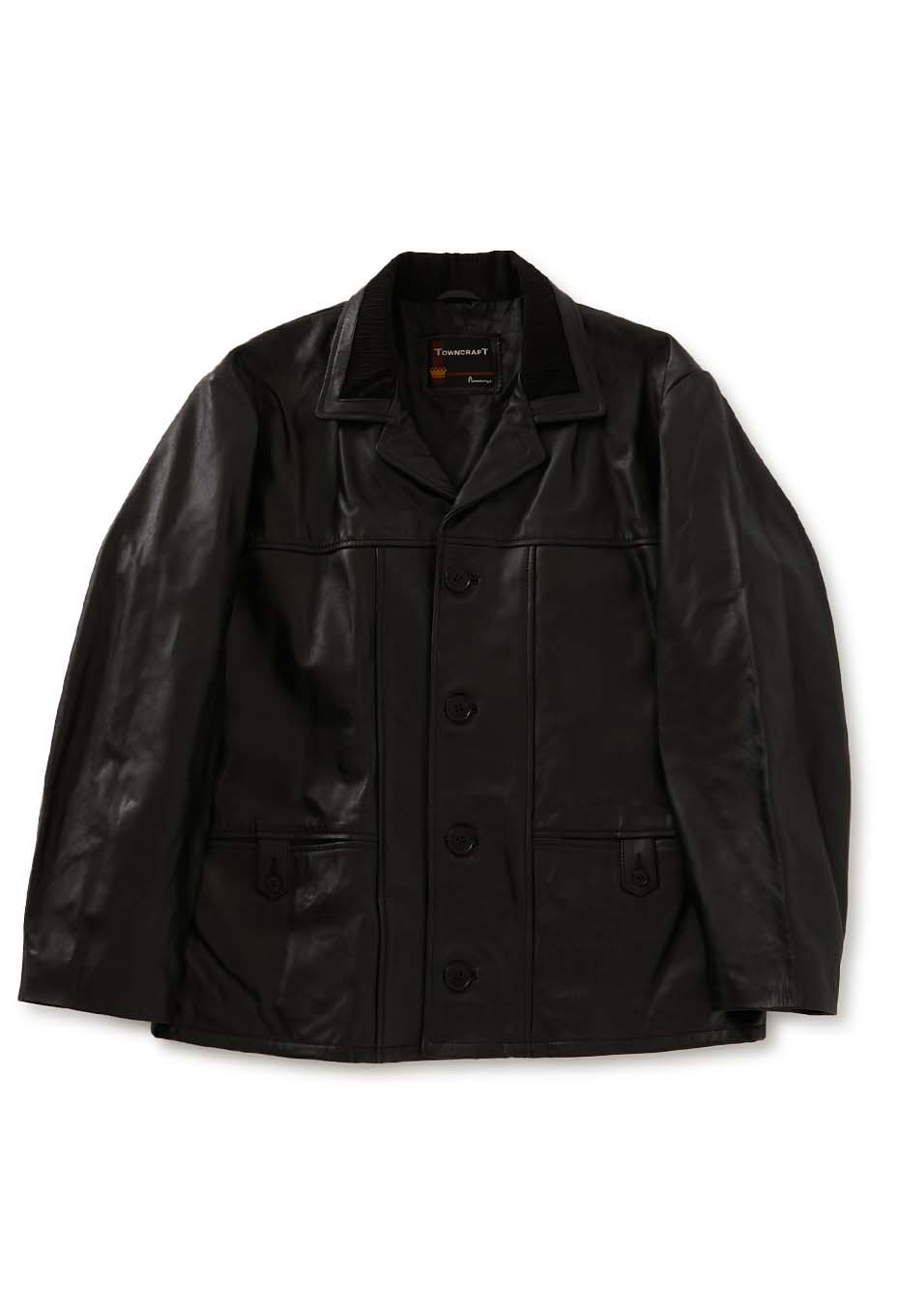 TOWNCRAFT leather launcher jacket/TC23F001