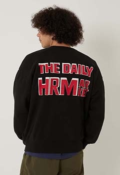 THE DAILY HRMARKET クルーネックスウェットシャツ