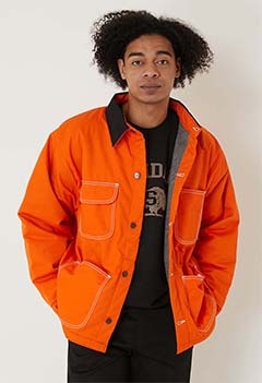 BOB BARKER /652 ブランケットライン ワークコート ショートヘム