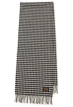 GLEN PRINCE /ラムズウール チェックマフラー 190×35