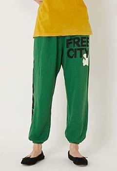 sweat fabric FREECITY / LET'S GO OLD SCHOOL POLYBLEND FLUFF