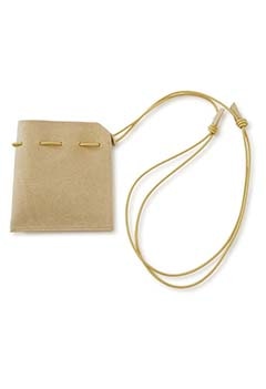 ITTI /HERRIE KINCHAKU POUCH-XXS / SHIRO
