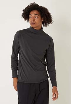 WALLA WALLA SPORT /ファインジャージーTシャツ タートル WITH サムホール