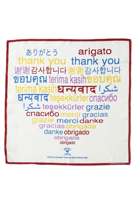 NEW ARIGATO SILK BANDANA