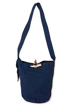 LUGGAGE LABEL /TRUE BLUE バケットバッグ