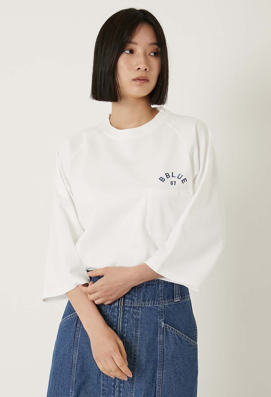 ヘビープレーティング テンジクB BLUE 67 ハーフスリーブTシャツ