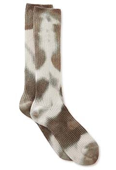 YUQRI /クリスピー タイダイソックス