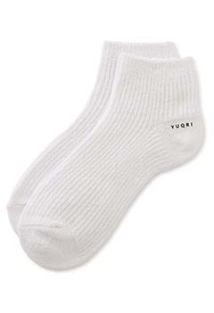 YUQRI /クリスピー アンクルソックス