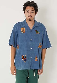 KARDO /RONEN MID INDIGOシャツ