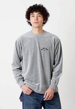 コットンベロア B BLUE67 ロングスリーブTシャツ