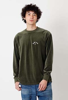 コットンベロア B BLUE67 ロングスリーブTシャツ