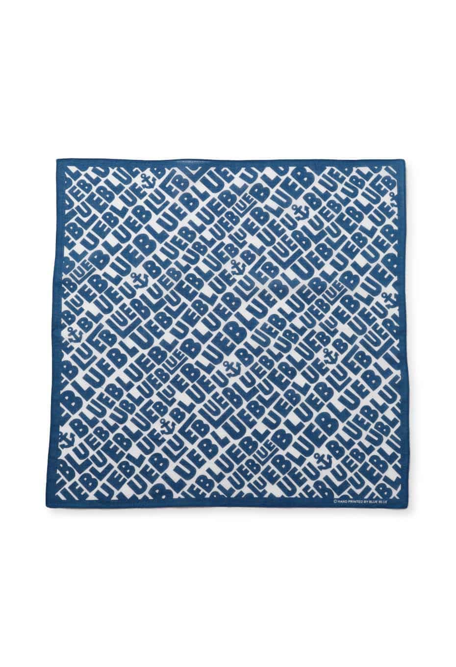 ランダムBLUE バンダナ