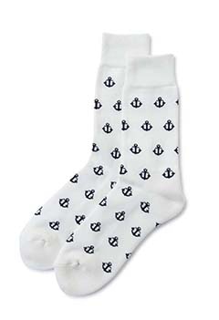 アンカーモノグラムソックス