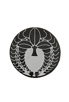 家紋柄ピンバッジ