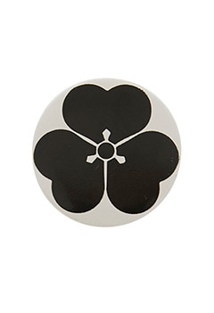 家紋柄ピンバッジ