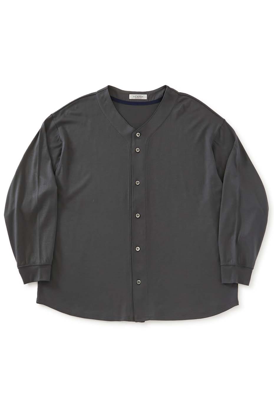 SUPER140'wool × クールマックスベースボールシャツ