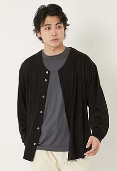 SUPER140'wool × クールマックスベースボールシャツ