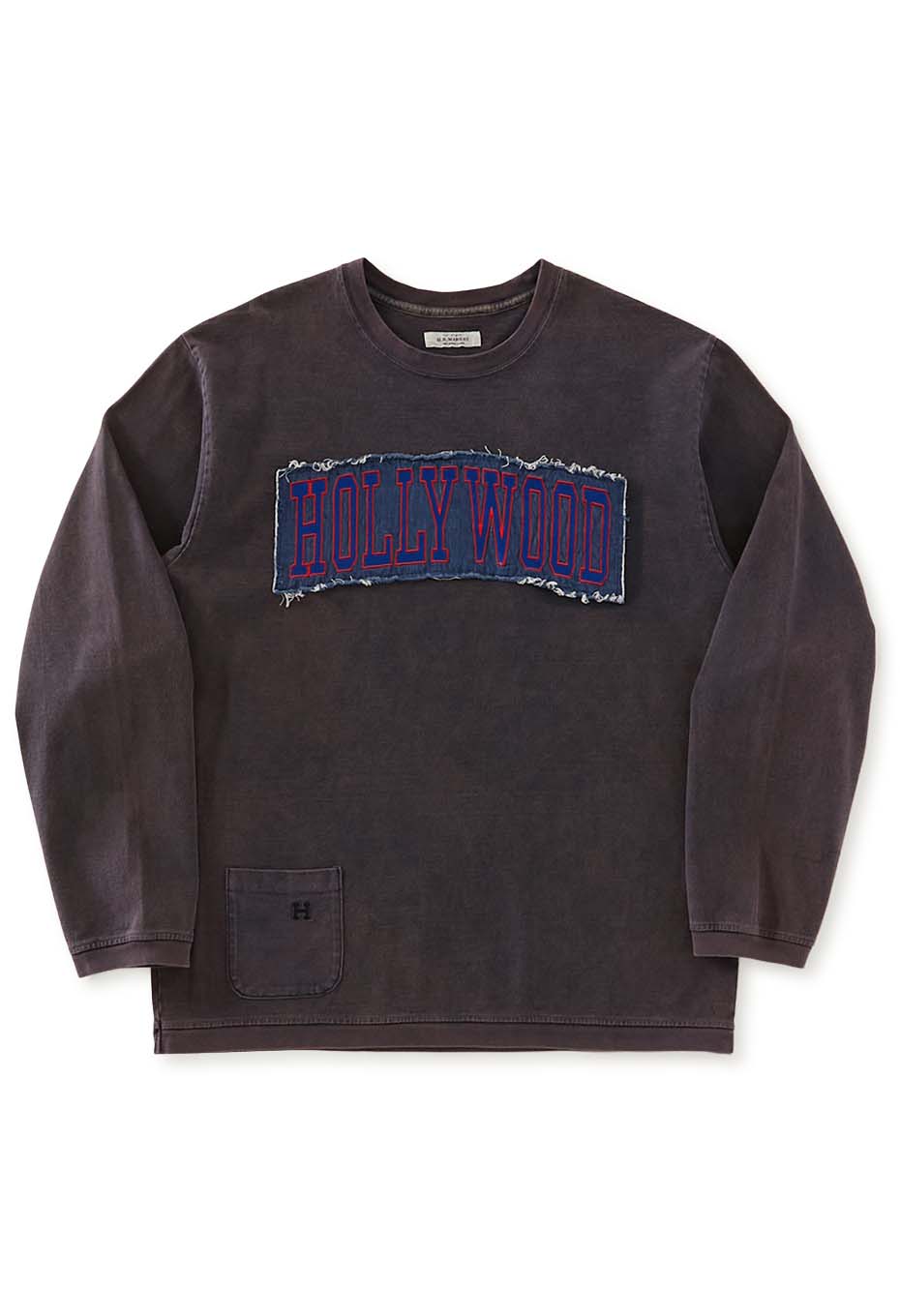 HOLLYWOOD ケミカルウォッシュロングスリーブTシャツ