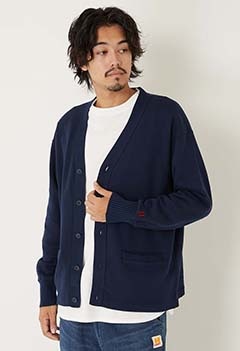 スーパーストレッチ スウェットカーディガン