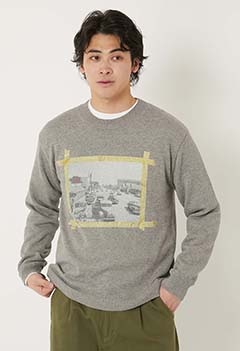 DOUBLE PARKING リサイクルコットンプルオーバー