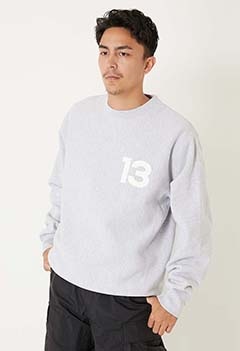 13.5oz 13 STATION クルースウェット