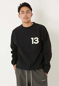 13.5oz 13 STATION クルースウェット