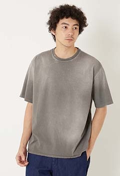 MOOJI MOOJI /MOO オーバーサイズクロップTシャツ