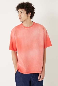 MOOJI MOOJI /MOO オーバーサイズクロップTシャツ