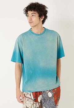 MOOJI MOOJI /MOO オーバーサイズクロップTシャツ