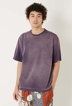 MOOJI MOOJI /MOO オーバーサイズクロップTシャツ