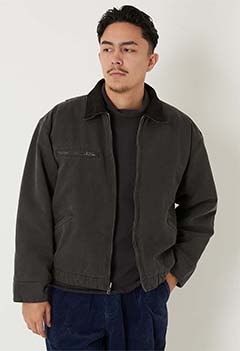 CORNERSTONE /ダッククロス ワークジャケット VINTAGE WASHED
