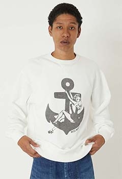 ミスマリン クルーネックスウェット