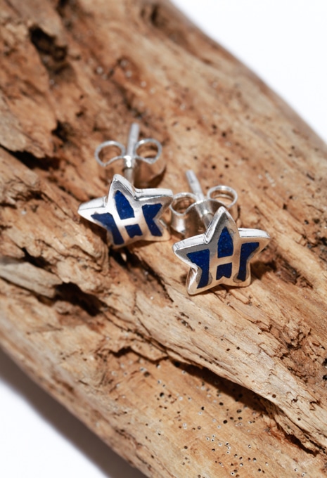1211 ER5 HRM STAR H EARRING