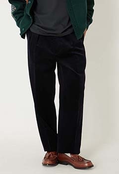 FUMIYA HIRANO /Maddox JT8 Bribane Moss CORDUROY トラウザーズ