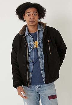 SAILOR'S DREAM プリントライトジャーマンクロスデッキジャケット