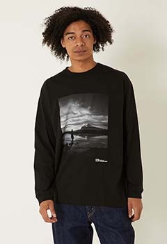 THE INTERNATIONAL ART COLLECTION/MT.FUJI ロングスリーブTシャツ
