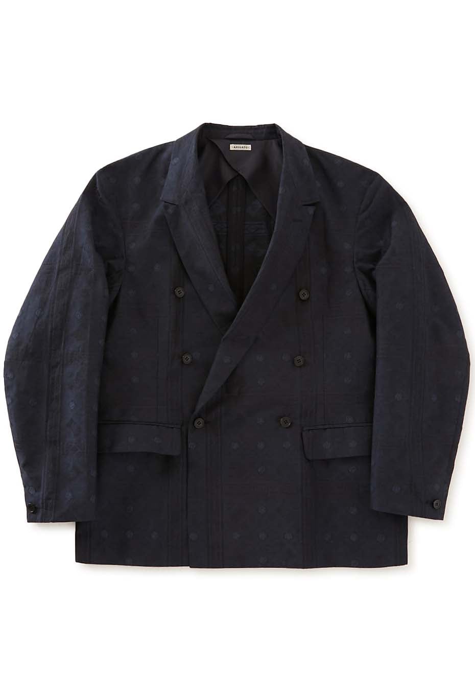 ミズヒキジャカード ダブルフロントジャケット