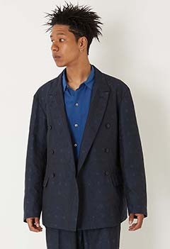 ミズヒキジャカード ダブルフロントジャケット