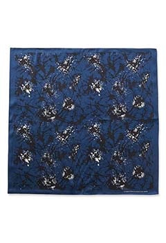 ガラスパターンシルクバンダナ