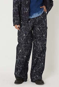 インディゴダック チャクバツ ペインターパンツ