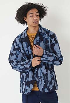 ロウケツシボリ カバーオール