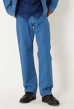 ブルーインディゴサシコ ジーンズ