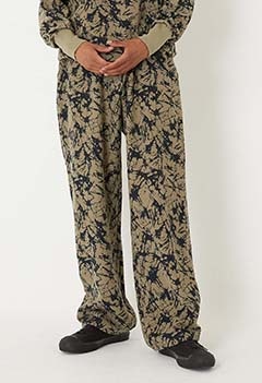 ウラケプリントイージーパンツ