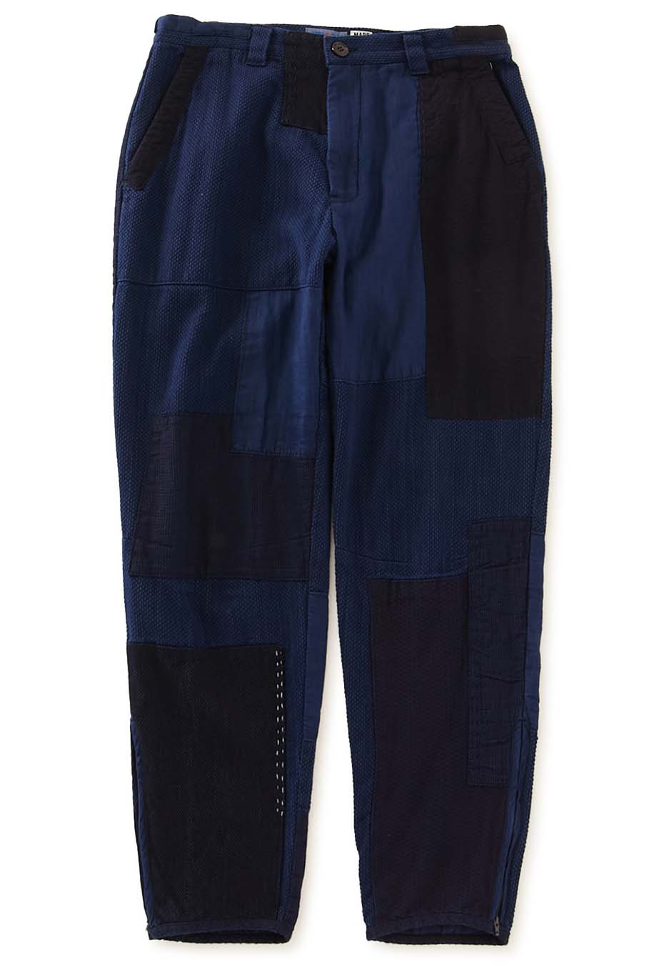 nenrin patchwork farmer pants
