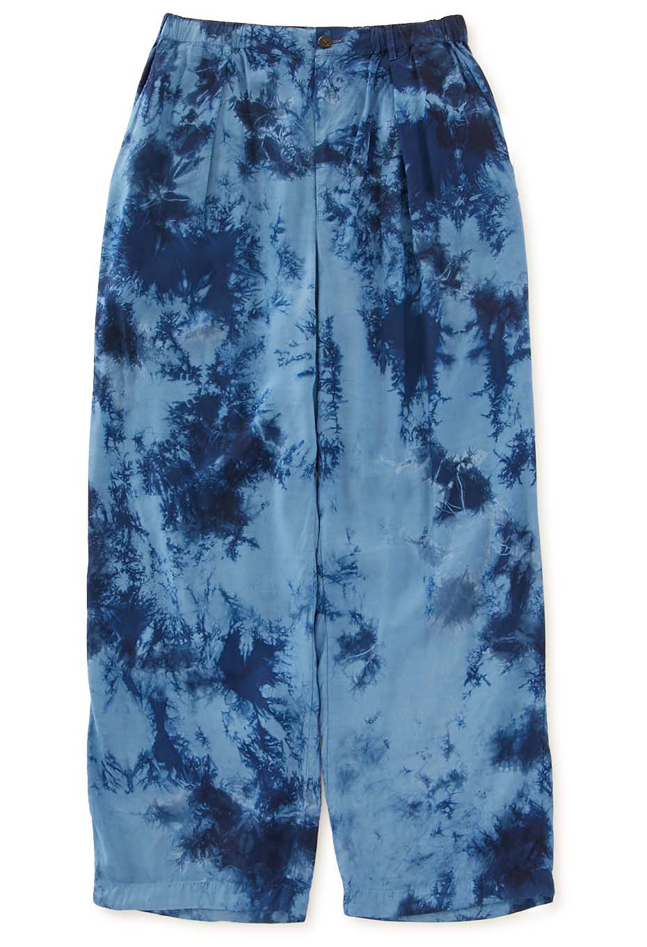 インディゴ ムラクモシボリ ドローパンツ